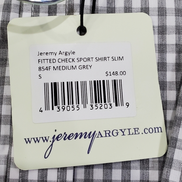 🆕️jeremy ARGYLE nyc Fitted Shirt Slim - Picture 5 of 8